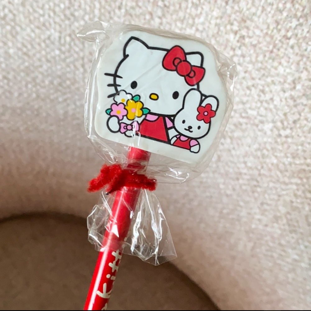 RARE + VINTAGE HELLO KITTY PENCIL y2k